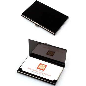 

Creative business card case stainless steel Aluminum Holder Metal Box Cover Credit Men business card holder card metal Wallet