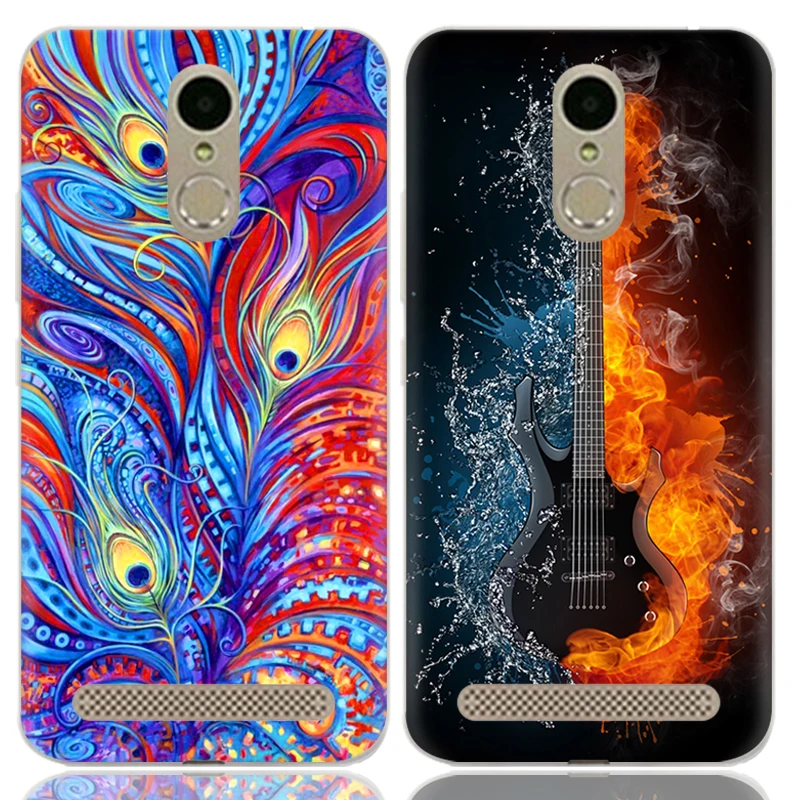 Drop Shipping TPU Soft Phone Case for ZTE Blade A602 5.5-inch Fashion Pattern Colorful Painted |