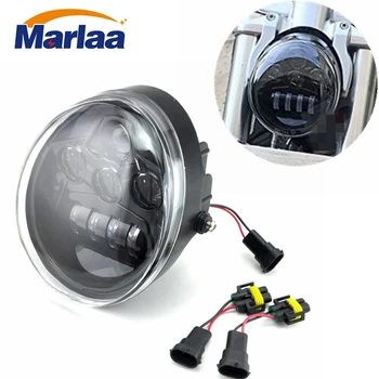 

LED Headlight High Low Beam for Vrod V-Rod VRSC VRSCA VRSCDX 02-17