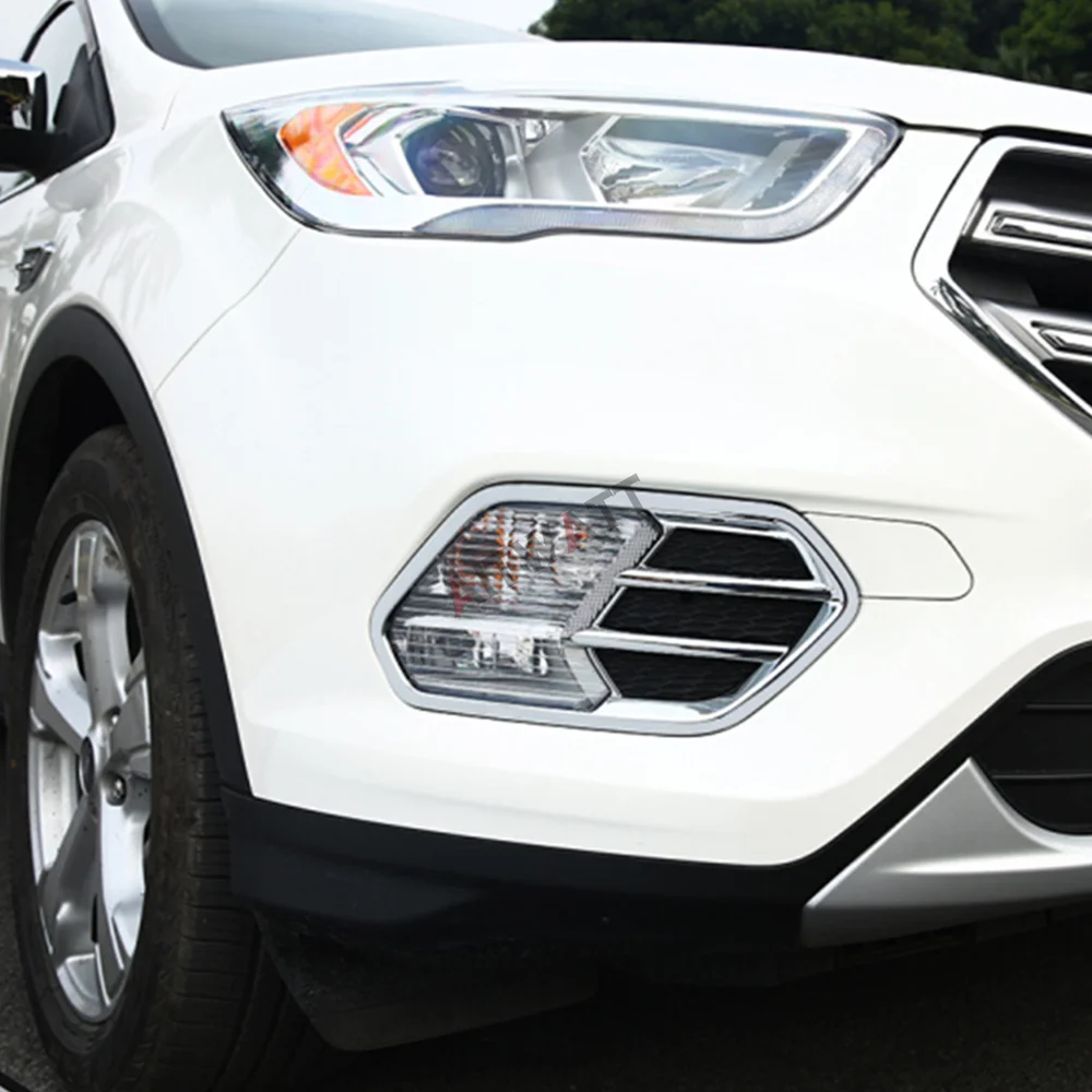 AITWATT автомобильные аксессуары для Ford Kuga Escape 2017 2018 ABS Хромированная передняя +