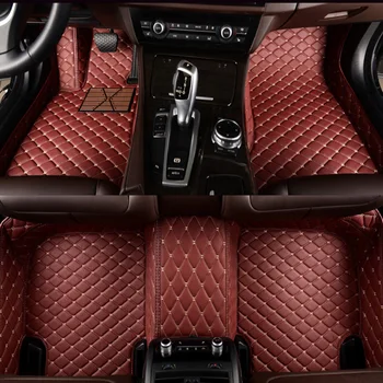 

Leather Car floor mat carpet rug for Rolls Royce Phantom Ghost custom fit car all weather floor mat foot mats