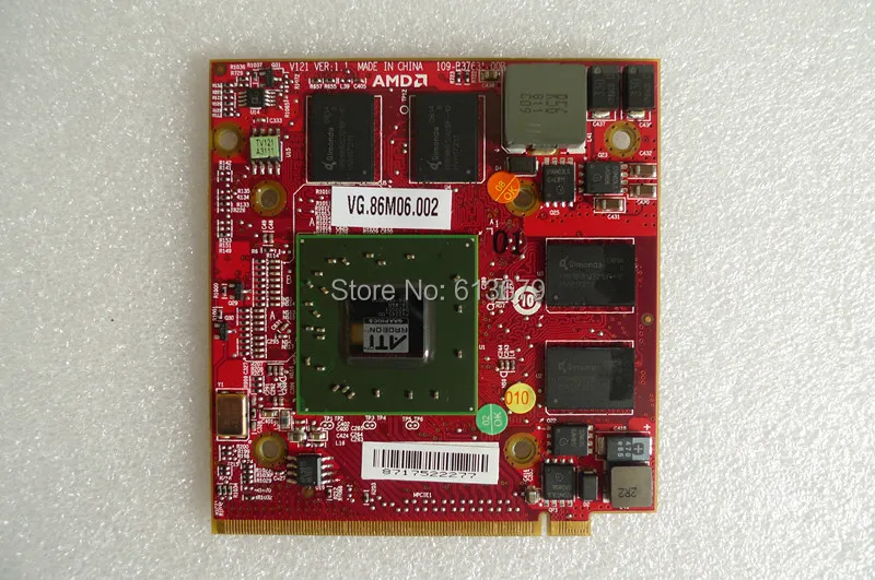Для ноутбука Acer Aspire 5710G 5920G 6530G 6920G графическая Видеокарта ATI Mobile Radeon HD 3650 HD3650 DDR3 256MB