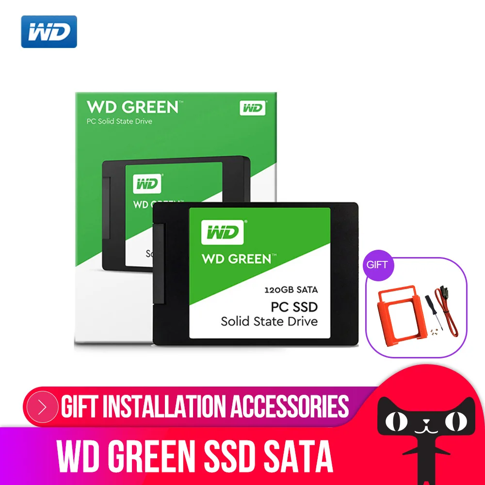 

Western Digital WD GREEN PC SSD 240GB SATA 3 laptop internal sabit hard disk drive interno hd notebook harddisk disque 240gb