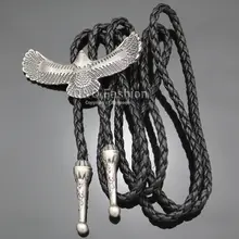 Ковбой Летающий орел кожаный западное Родео Боло бола галстуки-бабочки для мужчин галстук ювелирные изделия Gravata Borboleta Corbata