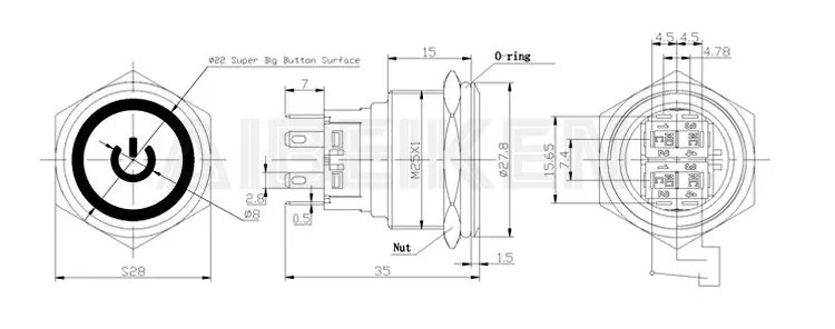 IB25J-P11F-E-Power IB25J-P11Z-E-Power