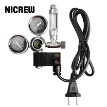 NICREW Aquarium CO2 Regulator with Check Valve Bubble Counter Magnetic Solenoid Valve Aquarium CO2 Pressure-reducing Valve цена NICREW Aquarium CO2 Regulator with Check Valve Bubble Counter Magnetic Solenoid Valve Aquarium CO2 Pressure-reducing Valve цены онлайн