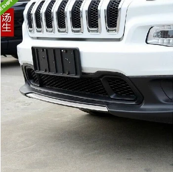 

1PCS Front Bumper Protector Guard Lid Molding Cover Trim For JEEP Cherokee 2014 2015 2016 2017
