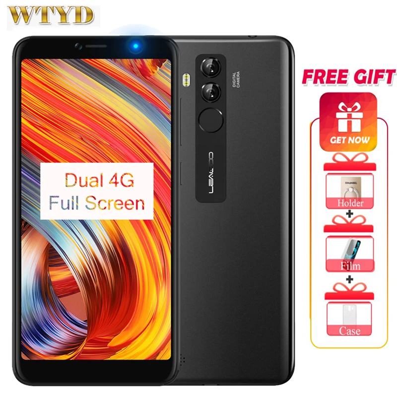 LEAGOO M9 PRO 5 72 &quot18:9 полный Экран четыре-камеры 2G + 16 GB Android 8 1 MT6739V 4 ядра 3000 mAh