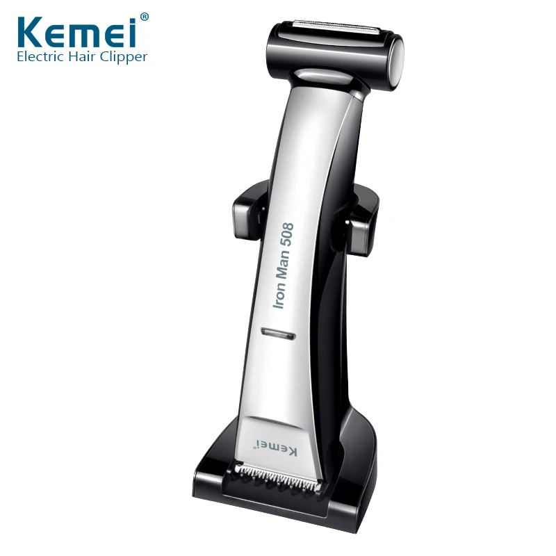 

Kemei 2 In 1 Cordless Dual Hair Clipper Trimmer Epilator Washable Adult Shaver Hairdressing Tool Hair Cutting Machine KM-508