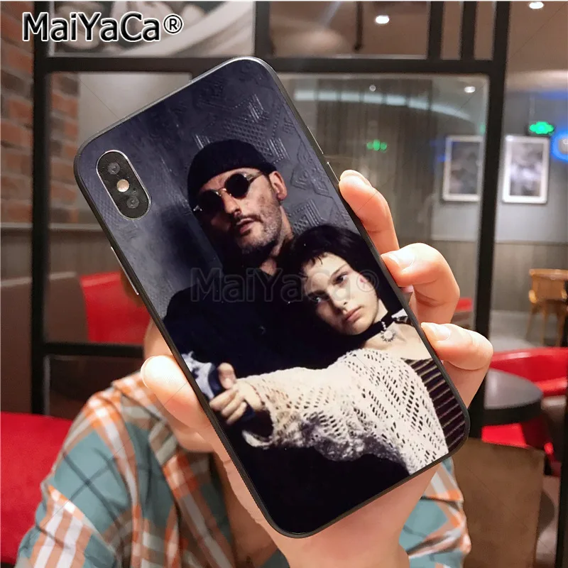 Leon и Matilda чехол для телефона с уникальным дизайном iphone 11 12 Pro X 8 7 6 6S Plus 5 5S SE cass