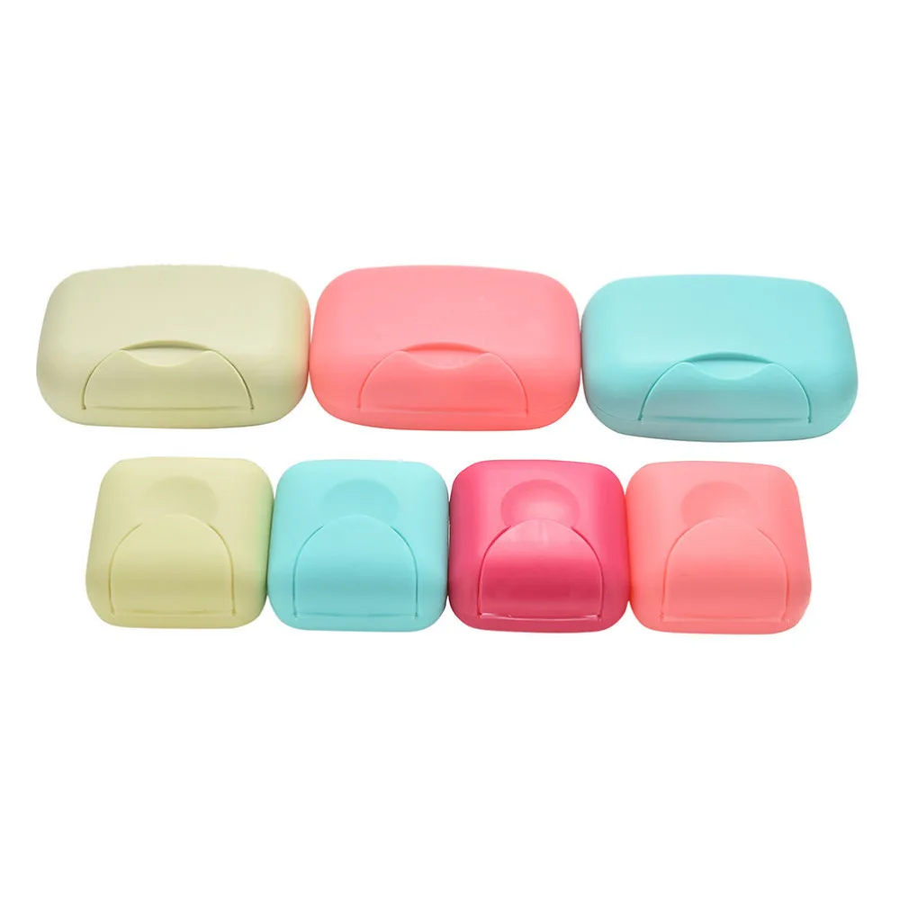 Small/big Sizes Portable Soap Dishes Soap Container Bathroom
