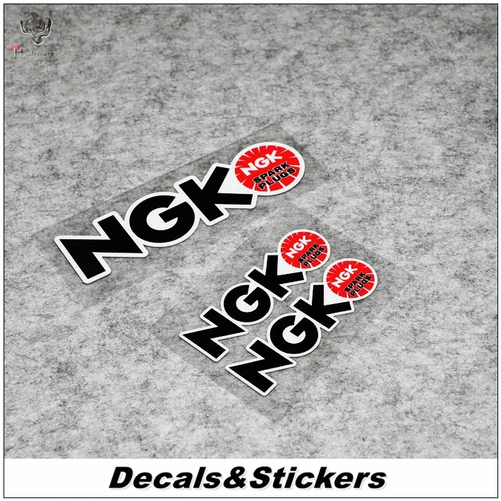 

NO.L150 NGK Sign 3M Reflective Modified Stickers Car Glass Waterproof MOTO GP Decals Racing Motorcycle Motocross