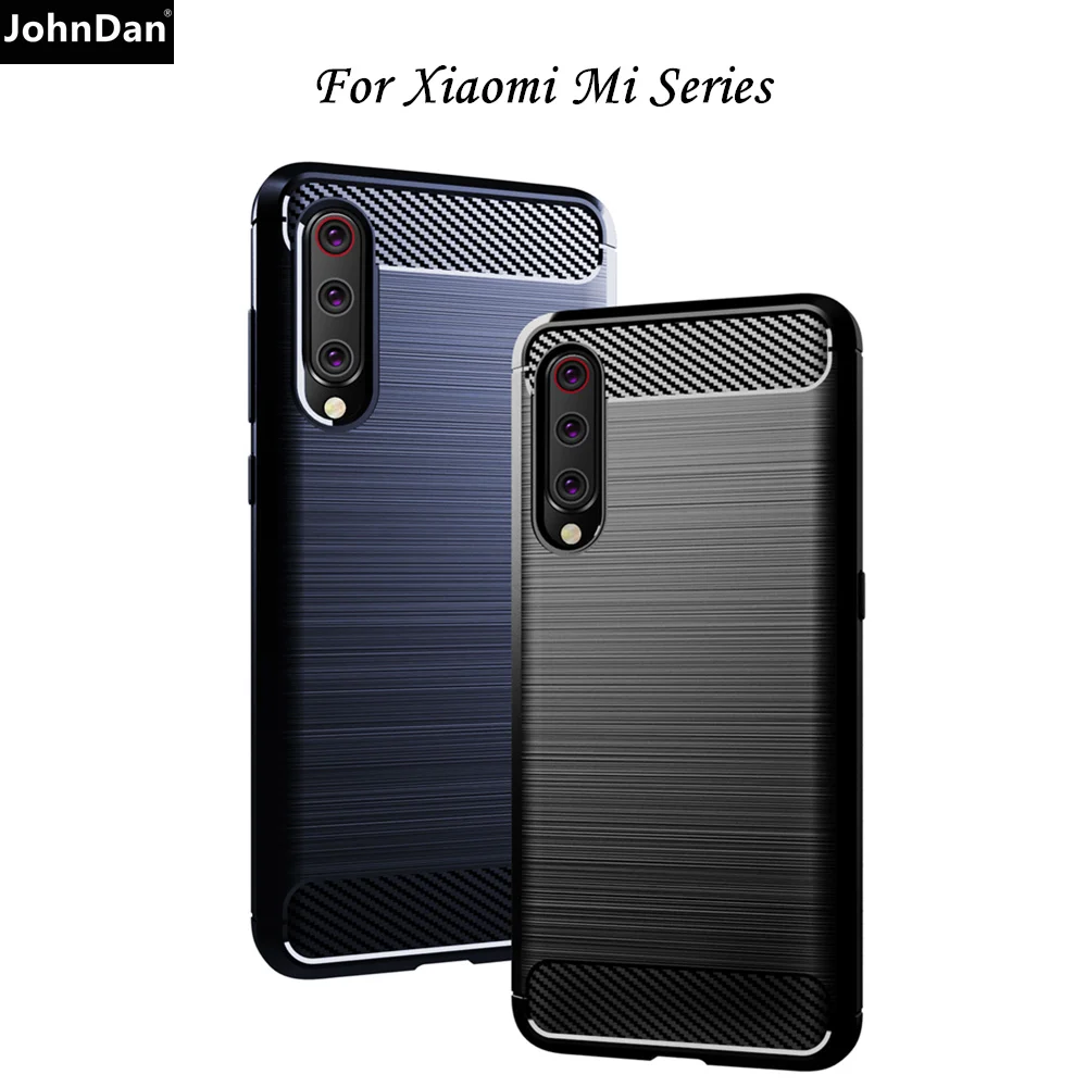 

TPU Case On For Xiaomi Mi9 Mi8 SE MiA2 Lite Pro Mi6X Mi5X MiA1 Mi A2 Lite Play Mix 2S Max 3 2Carbon Fiber Silicone Case Cover
