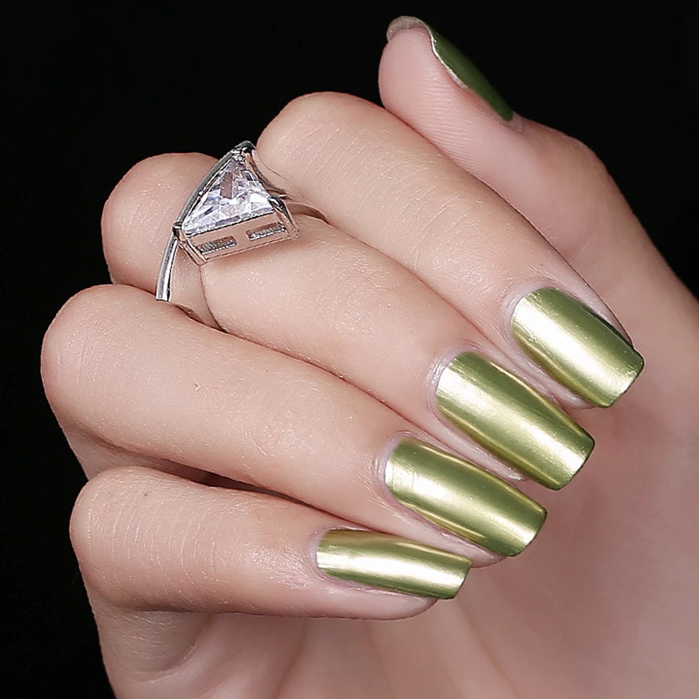 Tops 6ML Metallic Mirror Nail Polish Shinny Durable Stripping Care Effect Gorgeous Metal Art Gel Varnishes | Красота и здоровье
