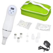 Potable микродермабразия алмазная шлифовка устройство удаление угрей пилинг для кожи Алмазная дермабразия массажер для лица