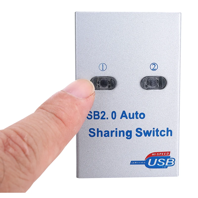 USB 2 0 сплиттер Автоматический Обмен переключатель для ПК Компьютерные принтеры