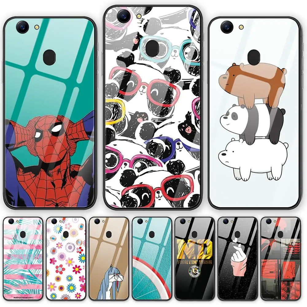 

Flowers OPPO A 79 Tempered glass Phone Case Cartoon fruit For OPPO A79 Tempered glass Phone Case Cartoon