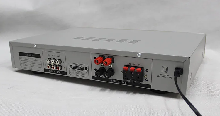 V 01 Bluetooth усилитель 120 Вт * 2 HIFI Цифровой караоке домашний theadio аудио со светодиодным