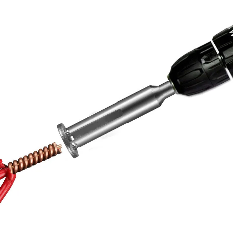 

Hand tool Steel Wire Twisting Tool Cable Connector Stripper Twister for Power Drill Drivers Wire Stripper Pliers Accessories
