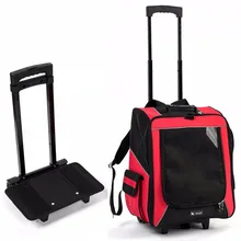 12,5 кг коляски для животных собака кошка портативный для колес Перевозчик Рюкзак щенок ролик багаж чемодан прицеп автомобиль путешествия транспорт сумка на колесиках