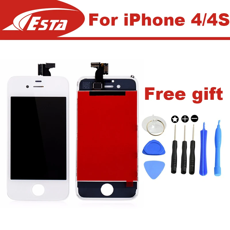 Best Mobile phone spare parts black white Display Touch Screen digitize