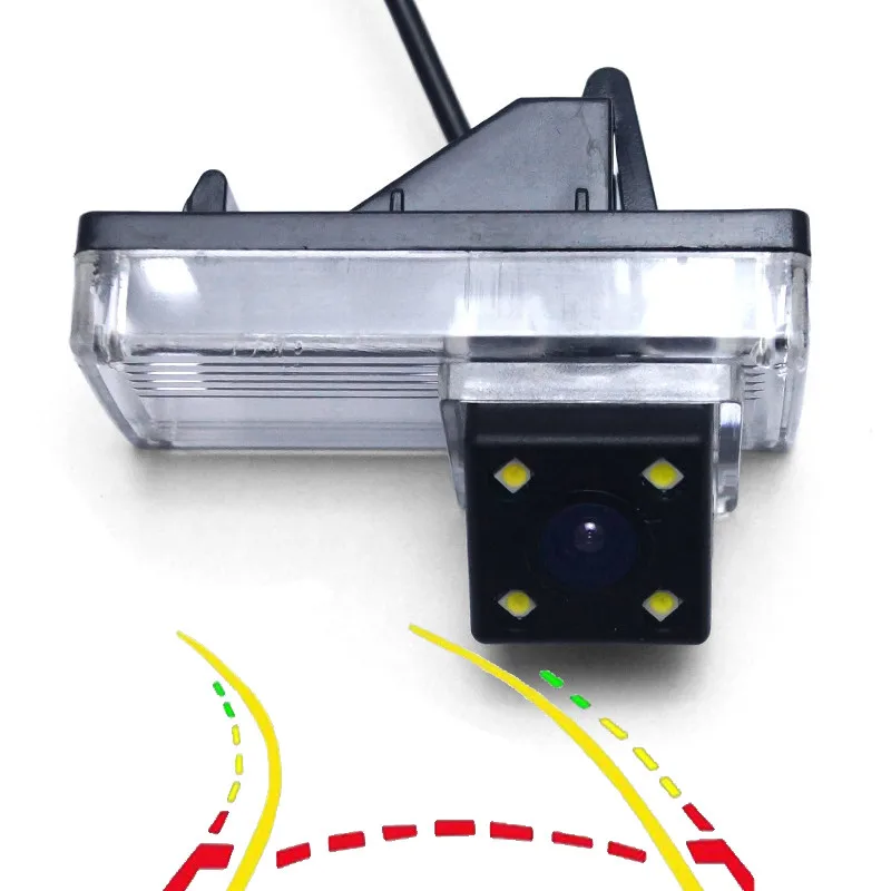 

170 Degree Intelligent Dynamic Trajectory Tracks Car Rear View Parking Backup Camera For Toyota Reiz Land Cruiser 120 VX Prado