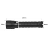 Linterna UV luz ultravioleta subacuática lámpara de caza linterna de buceo 3 LED UV para buscar ámbar + 26650 batería + cargador ► Foto 2/4