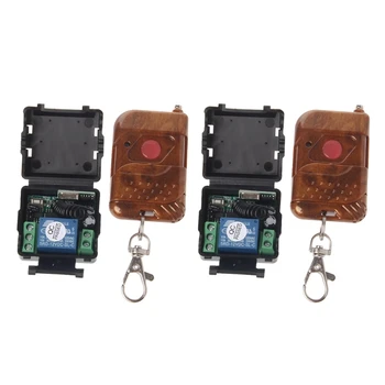 

OOTDTY DC 12V 10A 1CH RF Wireless Remote Control Switch Transmitter Receiver 315/433MHz
