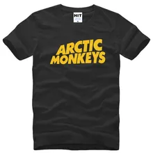 Rock Arctic Monkeys с буквенным принтом Мужская футболка Летняя новая хлопковая футболка с коротким рукавом Футболка Camisetas Hombre