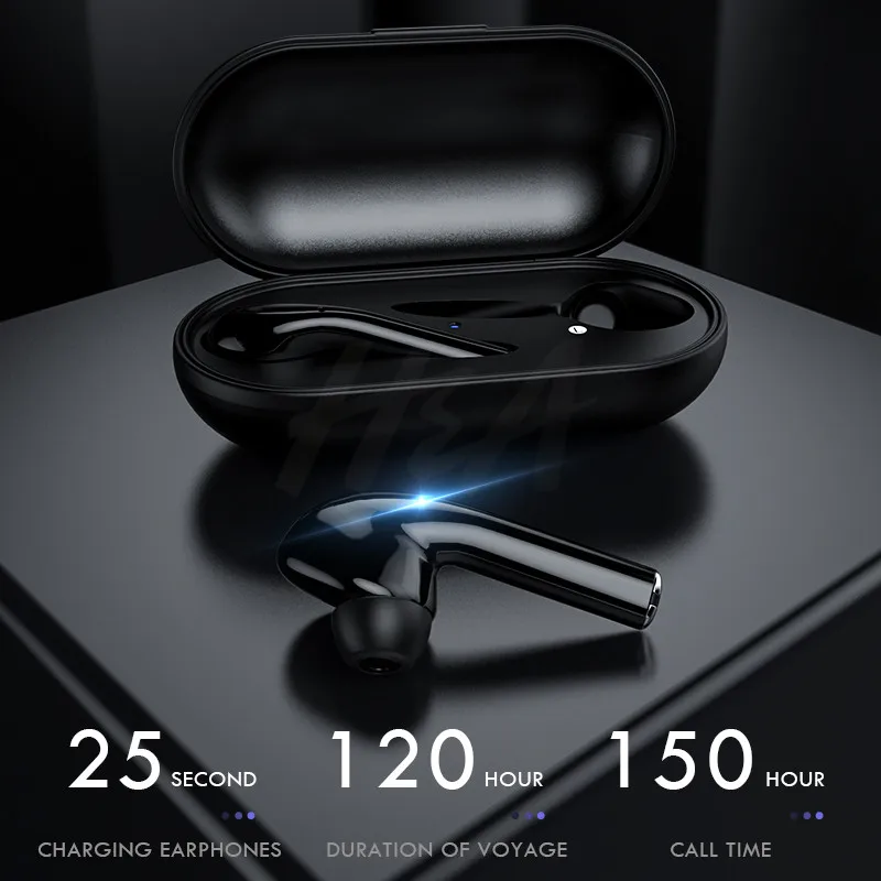 H& A Новые TWS Bluetooth беспроводные наушники 6D стерео наушники Hifi спортивные наушники гарнитура с микрофоном зарядная коробка для iPhone Xiaomi