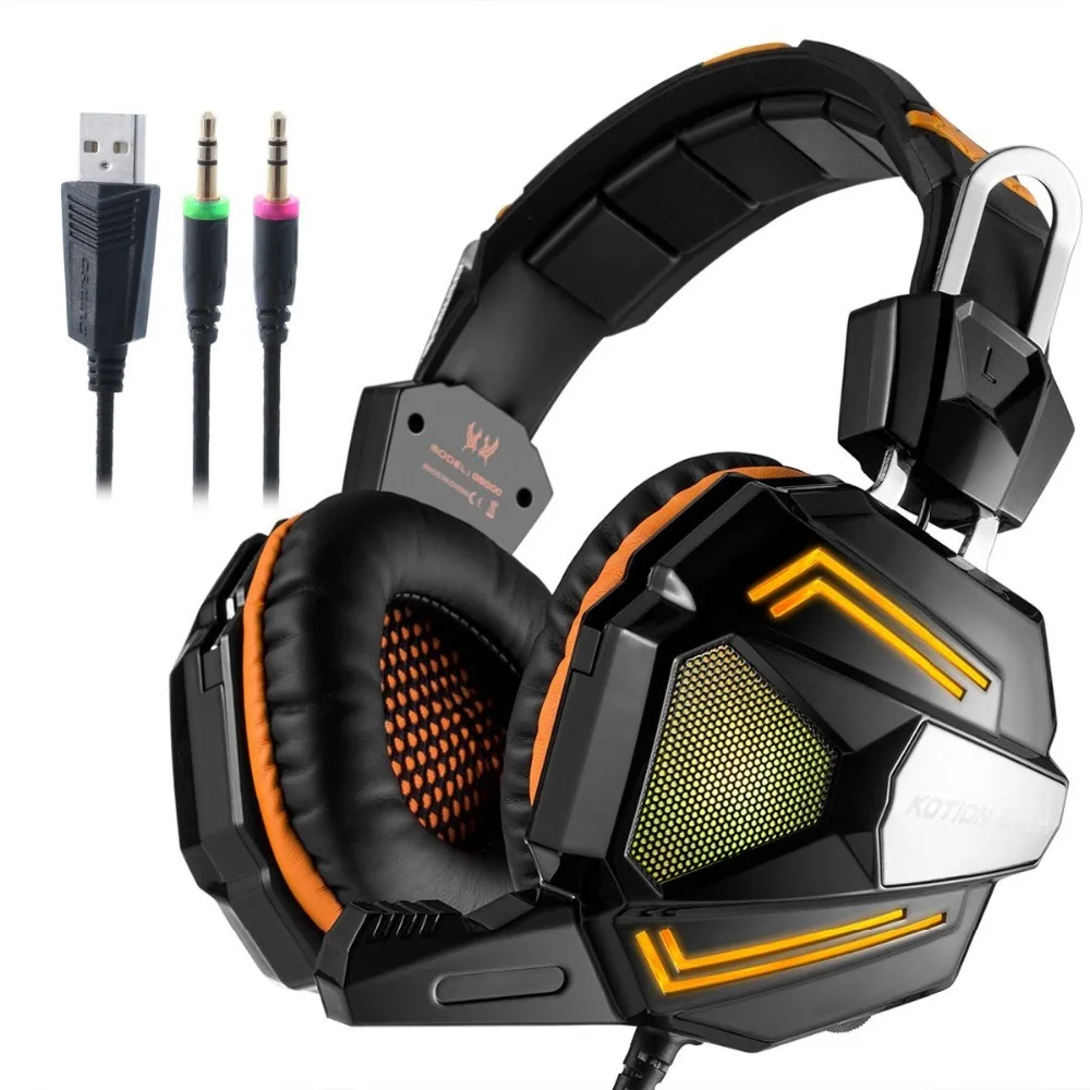 KOTION EACH G5000 Professional PC Game Gaming Headset Stereo HIFI Wired