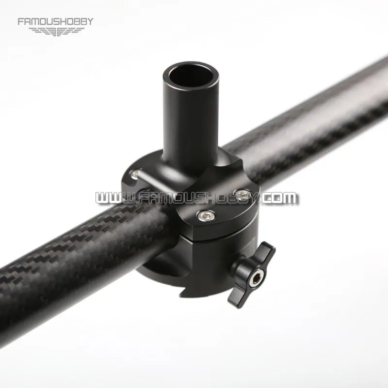 Famoushobby MV135 25 мм алюминиевый разъем с ручкой и трубкой из углеродного волокна для обновления DJI жилет для камеры