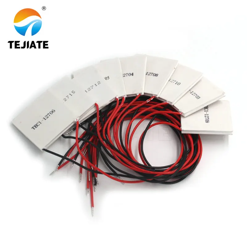 TEC1 12705 Термоэлектрический охладитель Пельтье 12706 12710 12715 40*40 мм 12V Elemente модуль 12704 9 12
