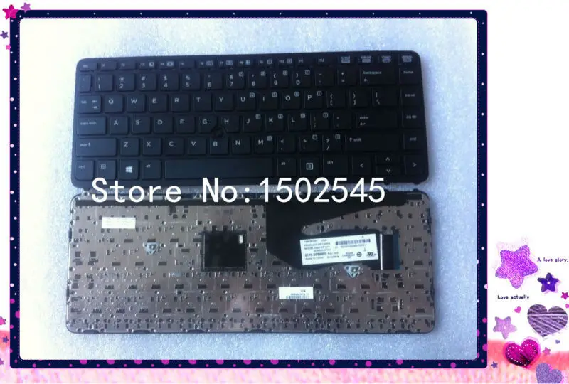 Клавиатура для ноутбука HP EliteBook 840 G1 845 850 855 736658 G2|keyboard for hp|laptop keyboard hpkeyboard laptop |