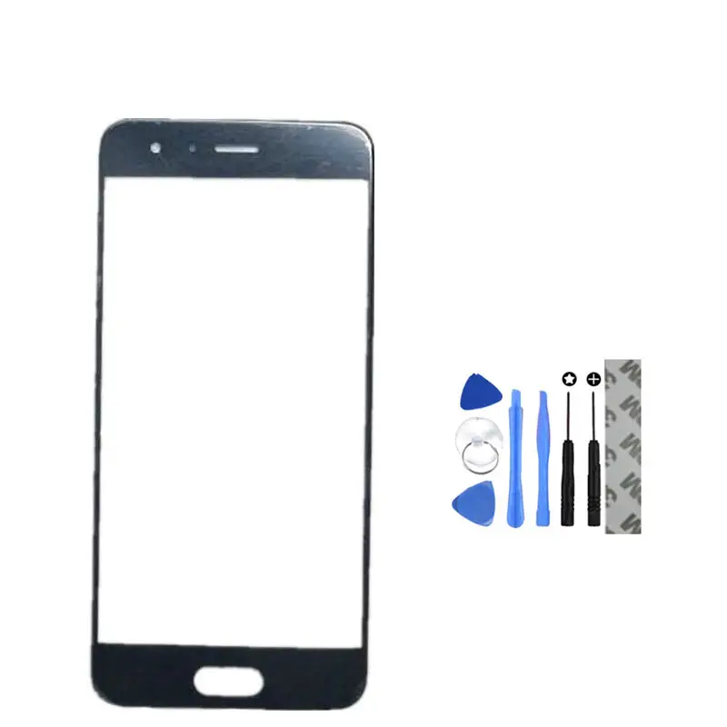 10Pcs/lot High Quality Touch Panel Screen For Huawei Honor 9 Touchscreen Replacement Front Outer Glass Lens No LCD |