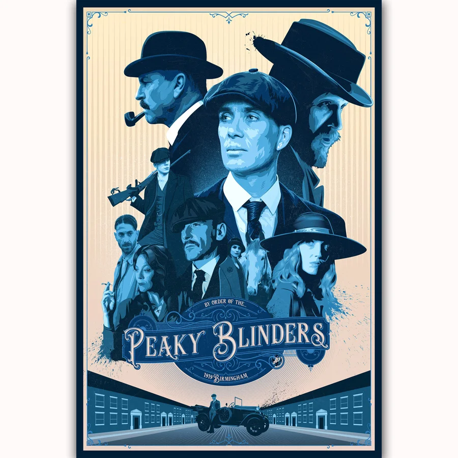 

MQ2137 Peaky Blinders 2017 Cillian Murphy TV Series Show Hot Art Poster Top Silk Light Canvas Home Decor Wall Picture Printings