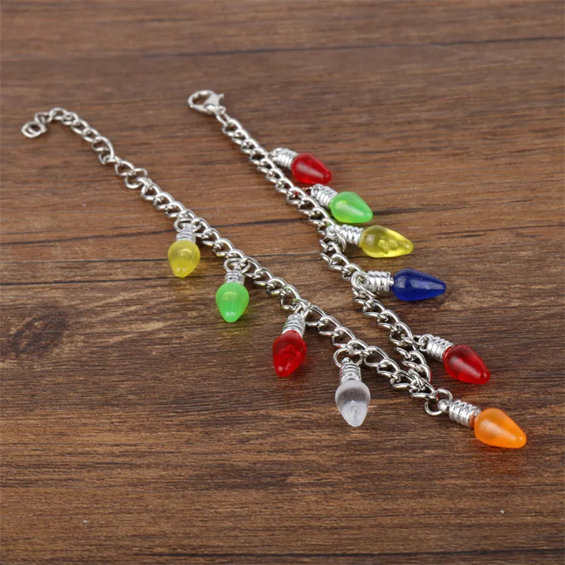 STRANGER THINGS Crystal Beads Alloy Pendant Fashion Alloy Bracelet Christmas Gift For Woman High Quality Jewelry