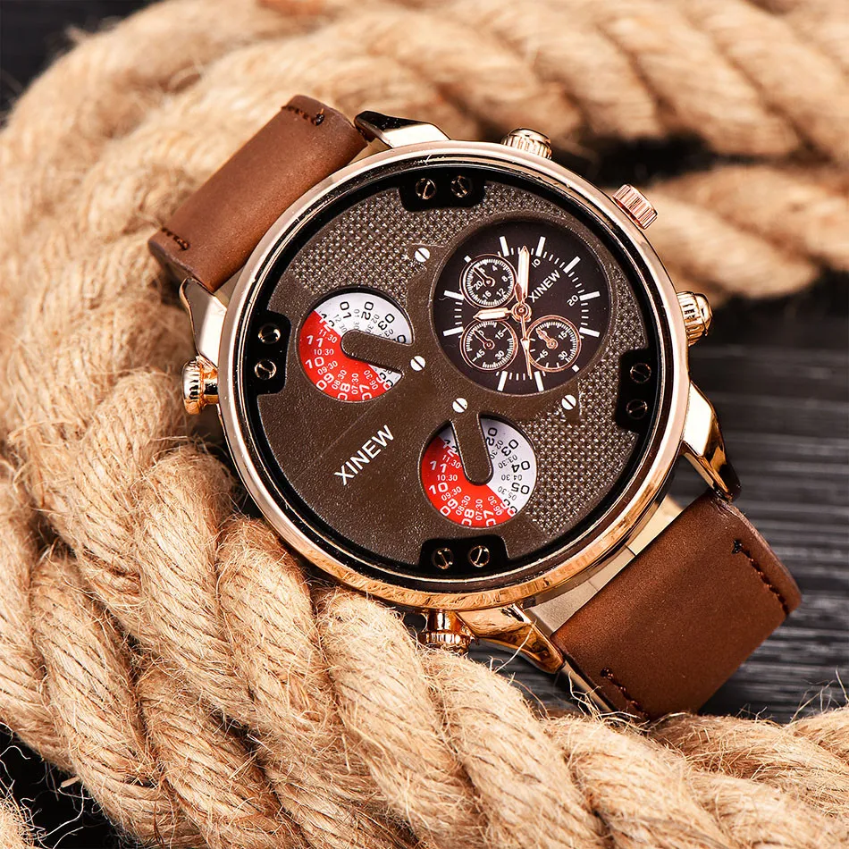 

2018 Selling fashion watches Luxury man and women Aviator White Automatic Mechanical Date Day Leather Wrist Watch high quality