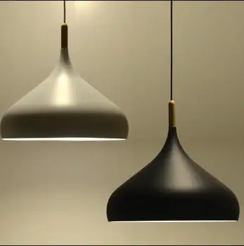

Minimalist designer lamp style creative personality light black and white single-head pendant lamp