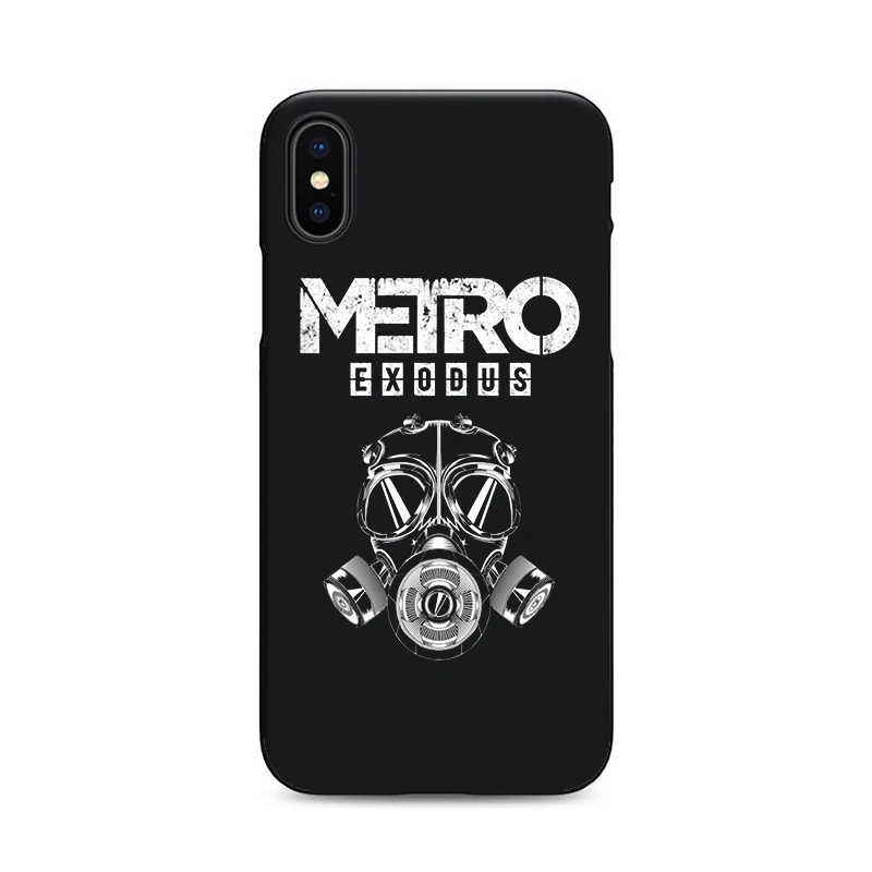 Metro exodus мягкий силиконовый черный чехол для телефона для iPhone X XR XS MAX 6 7 8 plus 5 5S 6s se для Apple 10 лучший дизайн корпуса