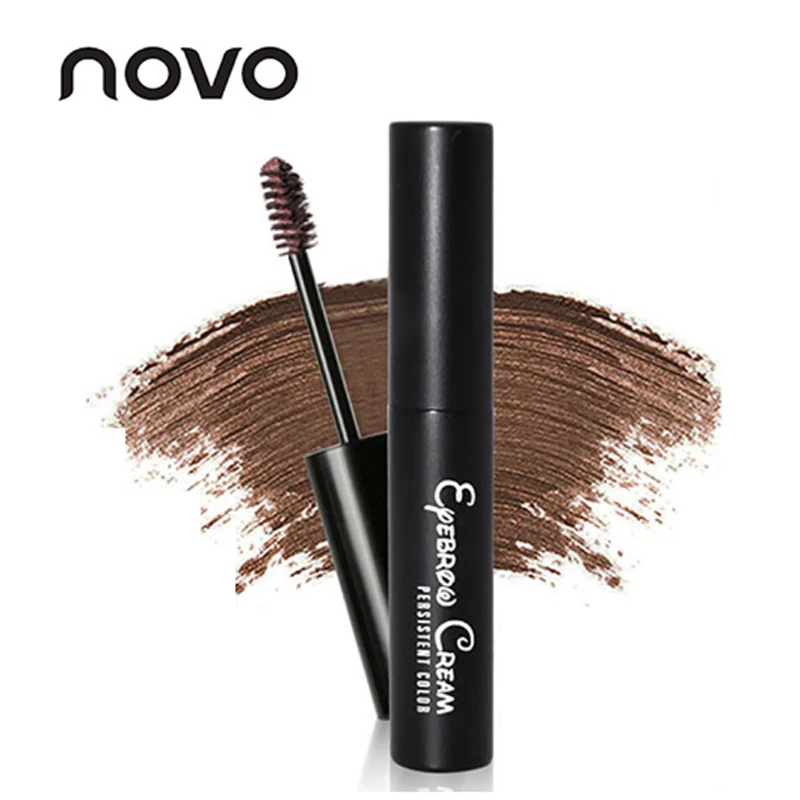 

NOVO Brand Persistent natural stereoscopic Dyed eyebrow paste waterproof sweatproof Lasting non-decolorization