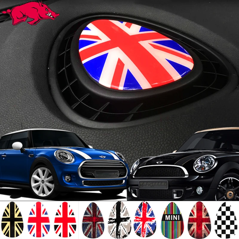 Car Interior decoration Dashboard outlet stickers Car Styling Emblem