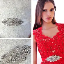 Рекомендуем! Краткое Блестящий CZ Diamond Перл Украшенные Свадебные Пояса/Свадебные Пояса/Вечернее Платье Ремень 1001
