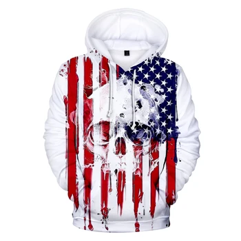 

Independence Day 3D hoodies print Women and Men Spring hoodies Clothes 2019 Harajuku Casual comfatable Hot Sale Kpops hooded