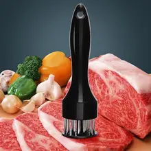 Профессиональный гаджет Мясо Tenderizer Нержавеющая сталь иглы зубцами Кухня инструменты