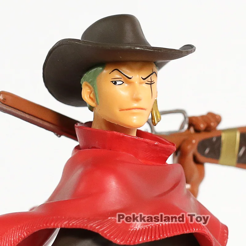 Аниме one piece сокровище круиз мир путешествие Луффи Нами Зоро ковбой вер. ПВХ фигурка Коллекция Модель игрушки кукла