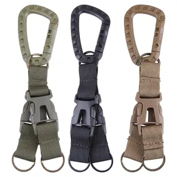 

Multifunctional Carabiner Nylon Tactical Backpack Belt Buckle Webbing Hook Multi Tools Pocket Camping Hunting Outdoor Tool