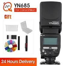 YONGNUO YN685 Беспроводная вспышка 2,4G HSS ttl Speedlite для Canon для Nikon YN685C YN685N поддержка YN560-TX RF603 II YN622C YN622N-TX