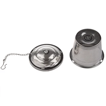 

BIFI-Practical Tea Ball Strainer Mesh Infuser Filter Stainless Steel New