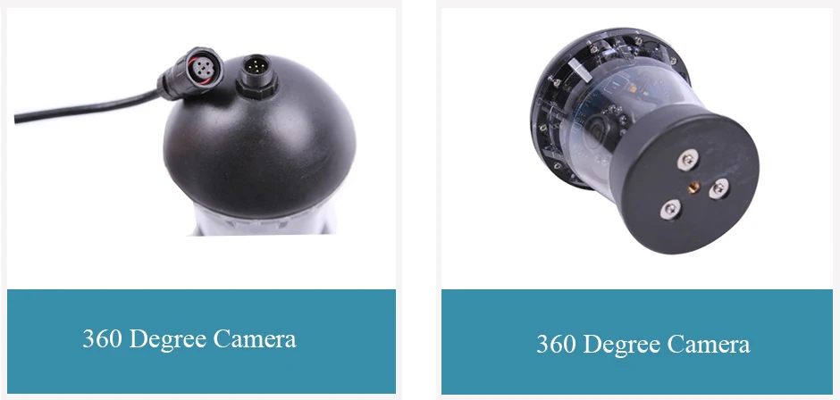 7 дюймовый монитор на расстоянии до 20 м кабель 600TVL подводная рыбалка Камера видео комплект SONY CCD 360 градусов подводное плавание
